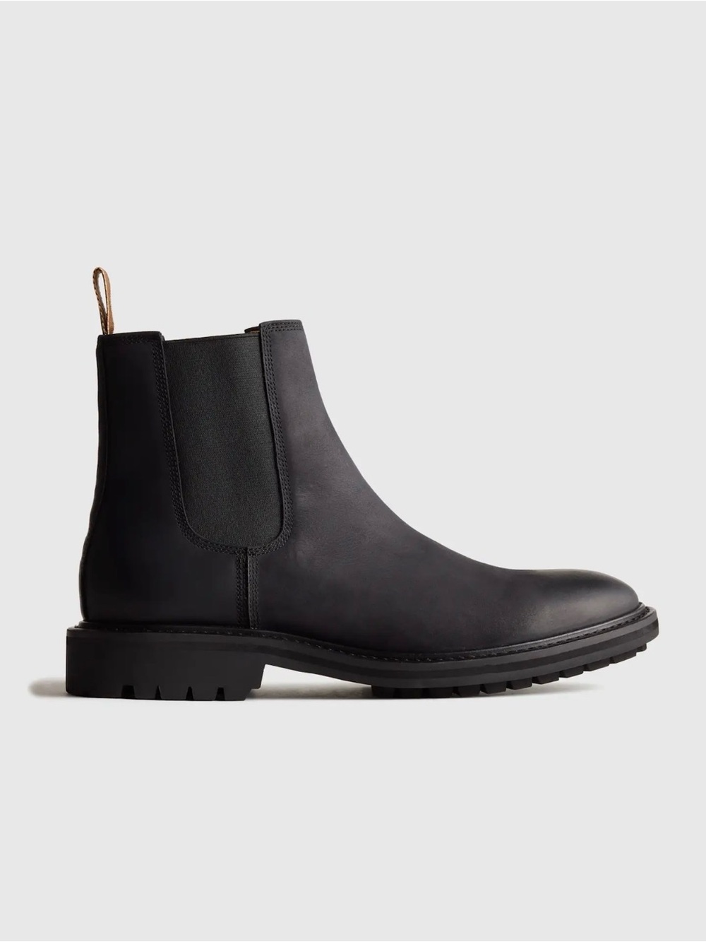 New Quince Black Suede  Men’s Rugged Chukka Chelsea Boot - Retail $150